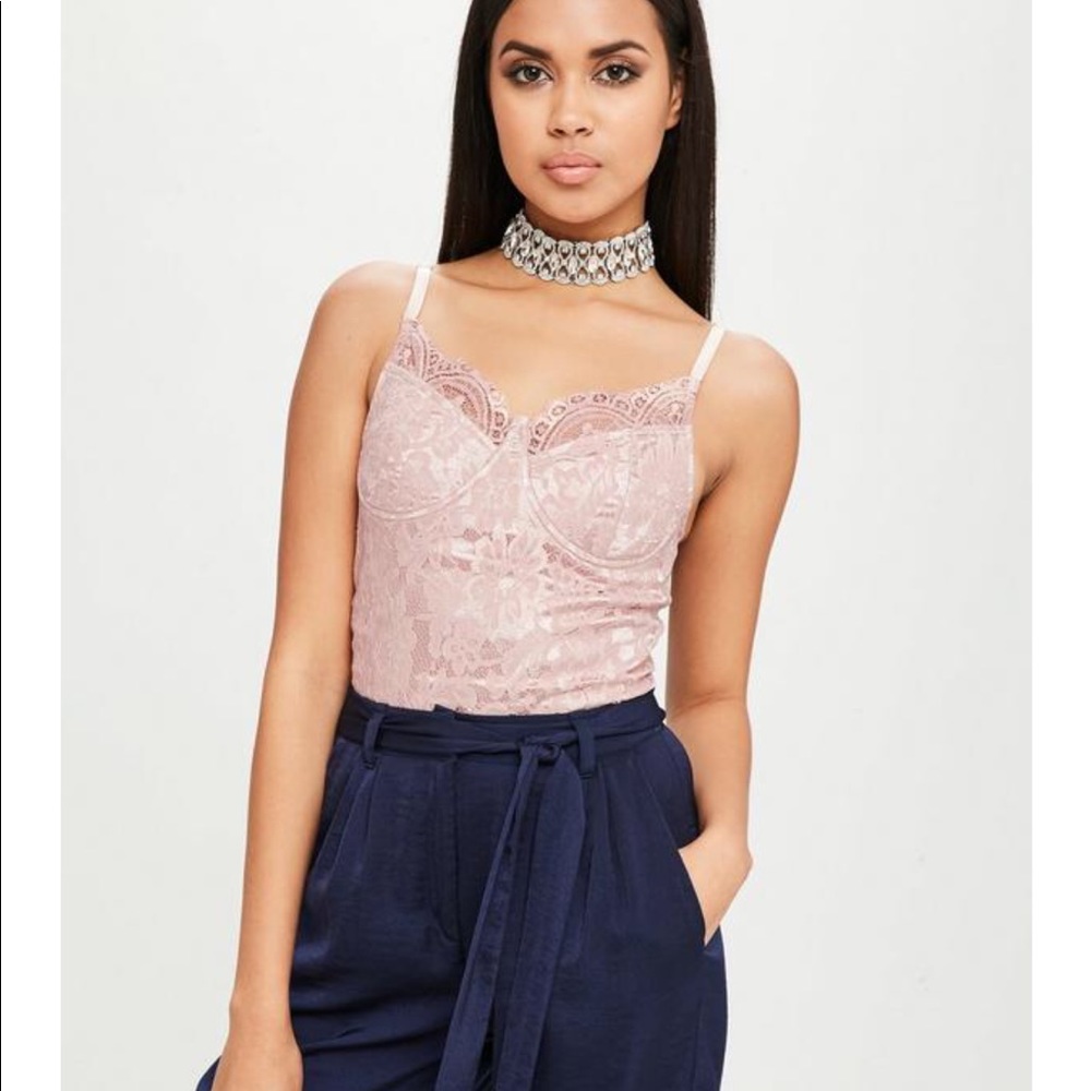 NWT Carli bybel lace bodysuit